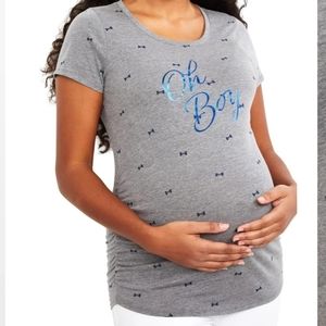 Oh Boy Maternity Tee
